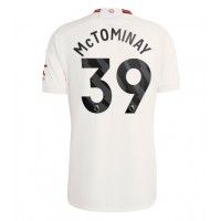 Manchester United Scott McTominay #39 Tredjedrakt 2023-24 Kortermet